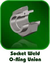 Socket Weld O-Ring Union